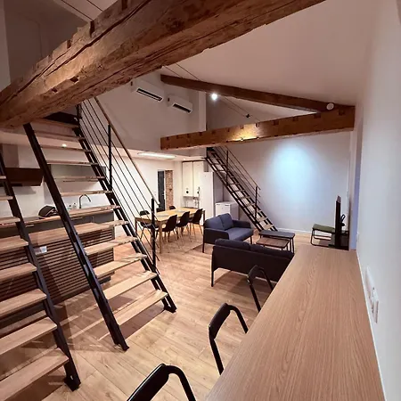 Bedroom N1 In Duplex Апартаменты Клермон-Ферран